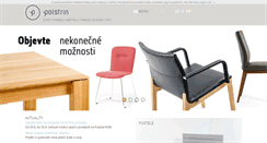 Desktop Screenshot of polstrin.cz
